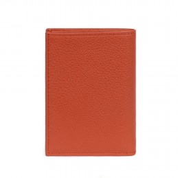 Hexagona - Porte-cartes en cuir grainé