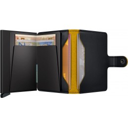 SECRID Miniwallet - Porte-cartes Cuir Matte compact et sécurisé