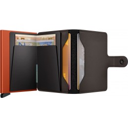 SECRID Miniwallet - Porte-cartes Cuir Matte compact et sécurisé