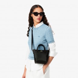 Lacoste - Mini sac cabas zippé L.12.12 Concept uni NF2609PO