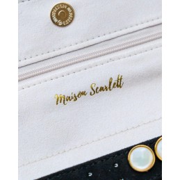 MAISON SCARLETT - Pochette à bijoux de voyage Catherine - Velours