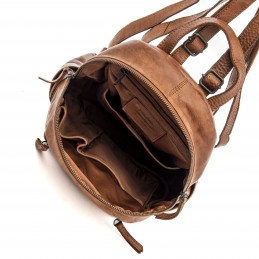Gianni Conti - Sac à dos cuir vintage