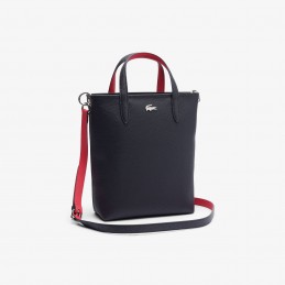 Lacoste - Sac cabas vertical Anna réversible