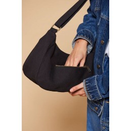 Hindbag - Grand sac bandoulière Rosa - Coton bio