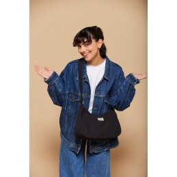 Hindbag - Grand sac bandoulière Rosa - Coton bio