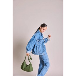 Hindbag - Grand sac bandoulière Rosa - Coton bio
