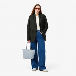 Lacoste - Petit sac cabas zippé L.12.12 Concept uni NF2037PO
