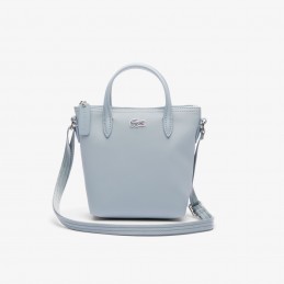 Lacoste - Mini sac cabas zippé L.12.12 Concept uni NF2609PO