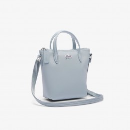 Lacoste - Mini sac cabas zippé L.12.12 Concept uni NF2609PO