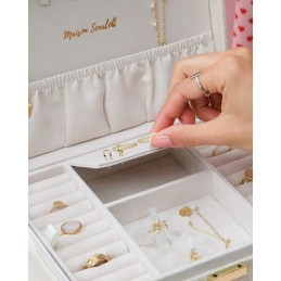 Maison Scarlett - Boîte à bijoux Louise - Lin