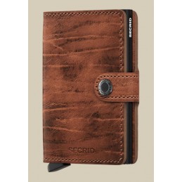 SECRID Miniwallet - Porte-cartes Cuir Dutch Martin compact et sécurisé