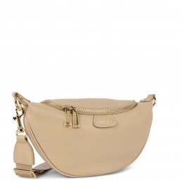 Lancaster - Sac banane cuir grainé - Dune