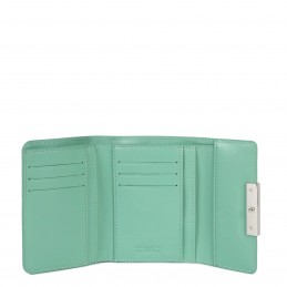 Lancaster - Portefeuille cuir fermoir - Paris Ily