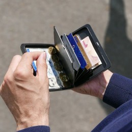 Ogon Design - Portefeuille - Smart Case Oslo Large - Aluminium imprimé