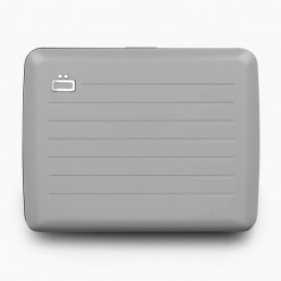 Ogon Design - Portefeuille - Smart Case Oslo Large - Aluminium Mat