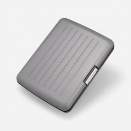 Ogon Design - Portefeuille - Smart Case Oslo Large - Aluminium Mat