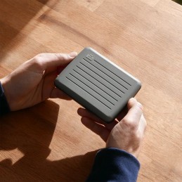 Ogon Design - Portefeuille - Smart Case Oslo Large - Aluminium Mat