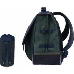 Cartable - Tann's - Cartable 38 cm avec poche gourde - Design Garçon
