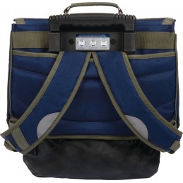 Cartable avec roulettes - Tann's - Cartable trolley 38 cm - 2 boucles - Marius