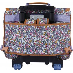 Cartable avec roulettes - Tann's - Cartable trolley 38 cm - Design Fille