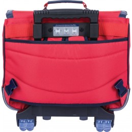 Cartable avec roulettes - Tann's - Cartable trolley 38 cm - Design Garçon