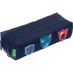 Trousse - Tann's - Trousse scolaire double - Design Garçon