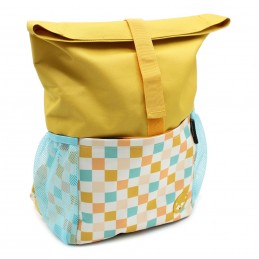 LES DEGLINGOS - Sac à dos Rolltop animaux rigolos