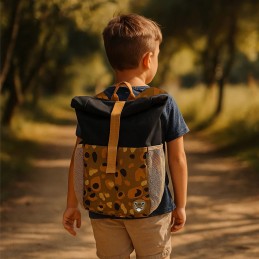 Sac à dos - LES DEGLINGOS - Sac à dos Rolltop animaux rigolos