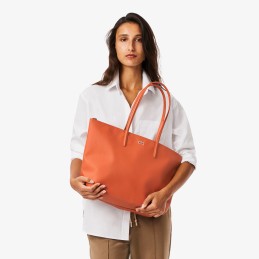 Sac cabas A4 - Lacoste - Grand sac cabas L.12.12 Concept petit piqué recyclé