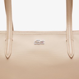 Sac cabas A4 - Lacoste - Grand sac cabas L.12.12 Concept petit piqué recyclé
