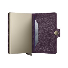 Porte Cartes - SECRID Miniwallet - Porte-cartes Cuir Pebble compact et sécurisé